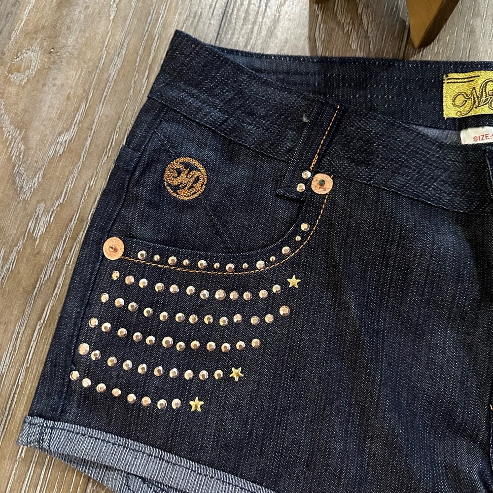 Mecca Femme Denim Shorts NEW - Picture 3 of 9